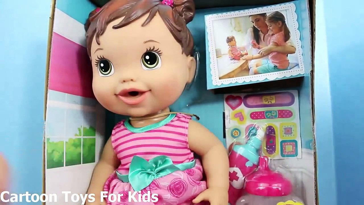 Baby Alive Boo Boo CRAZY Baby Alive Doctor Kit Playset Toy Play Doh Diaper Poo