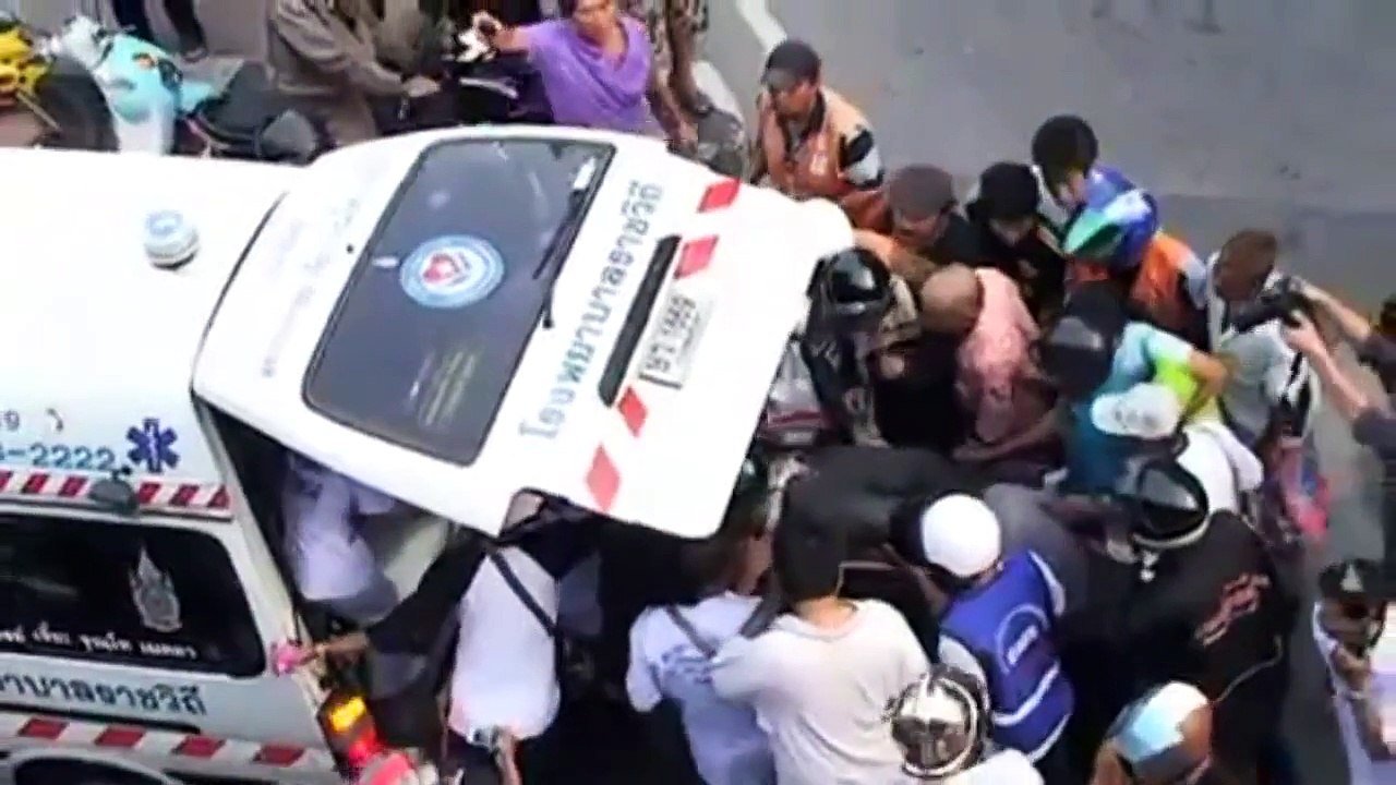 เสื้อแดงโดนยิงโยนผิดเจ้าหน้าที่