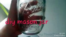 Diy mason jar craft