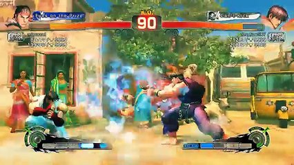 Ultra Street Fighter 4 - Jealous scrub Guy player taunts me then loses