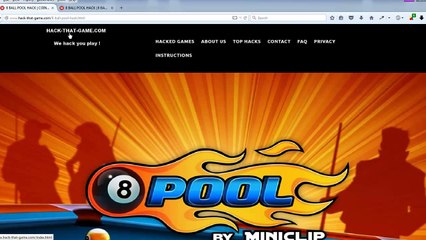 8 BALL POOL HACK - http://hack-that-game.com