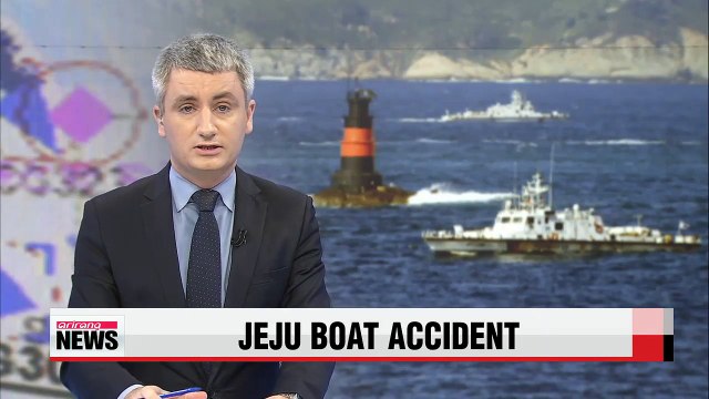 Search operations continue to find 8 fishermen still missing from Jeju boat accident