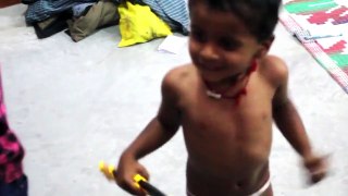 children funny dance video clip