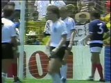 WM 86 Germany v Scotland 8th JUN 1986