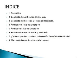 Notificaciones Electrónicas