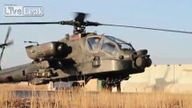 Apache Helicopters In Action - Combat Footage