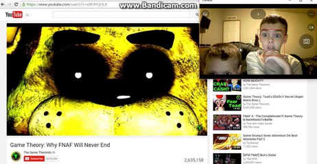 Matpat Fnaf Game theory with lil brother! [Part 3]