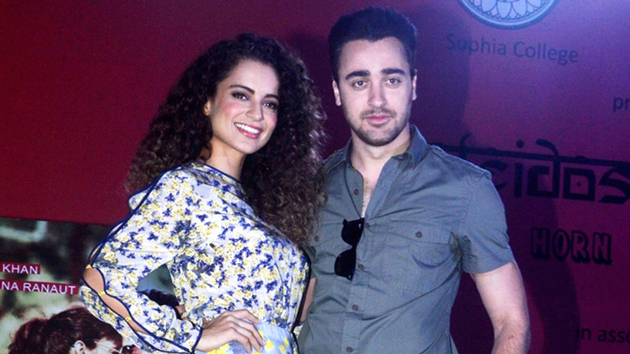 Kangna Ranaut & Imran Khan Promote 'Katti Batti...