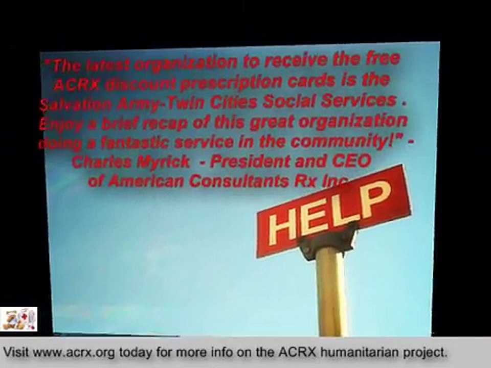 Twin City Salvation Army Receive Tribute & Charity by ACRX