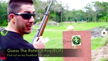 FULLY AUTOMATIC 22 Rifle--Ruger 10/22(with Red & Green TRACERS)