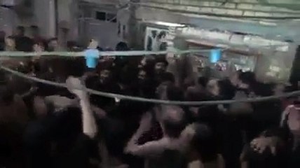 syed alay Abbas naqvi at muqam e ALI AKBER as Karbala 9th muharram 2014