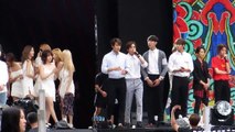 150905 DMC Festival KPOP super concert   SNSD & CNBLUE  ending Rehearsal1