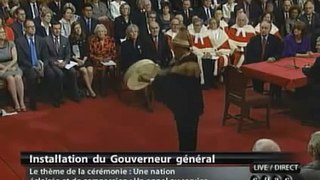 Governor General's Installation Ceremony/L'installation du gouverneur général(4)