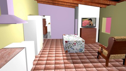 MY FIRST C4D ANIMATION -  HOUSE CONSTRUCTION PROCESS - 1080p