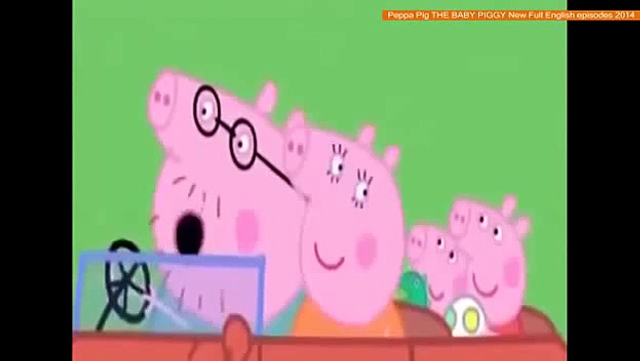 Peppa Pig THE BABY PIGGY New Full English episodes 2014