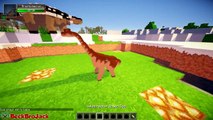 Minecraft Mods: JURASSIC WORLD Dinosaurs in Minecraft?! (Minecraft Mod Showcase)