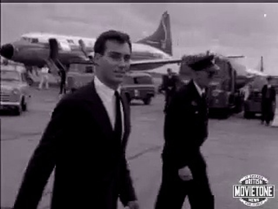 Young Imam Aga Khan 4 arrives in London