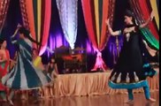 Young Girls Beautiful Dance On Mehndi Celebration