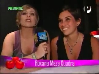 Polizontes en la Presentación de la Carta Verano 2009 de Gambas Restaurante Lima Peru