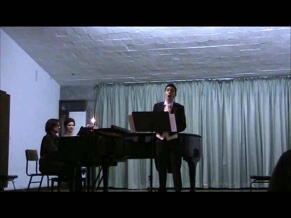 Songs of Travel - Vaughan williams - I The Vagabond.wmv - MIGUEL RODRIGUES baritone