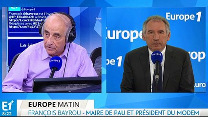 Bayrou : "Il faut aménager des refuges dans les pays d'origine"