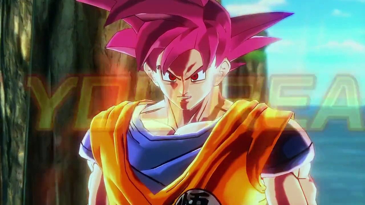 DRAGON BALL XENOVERSE gameplay ssg goku vs ssj4 gogeta
