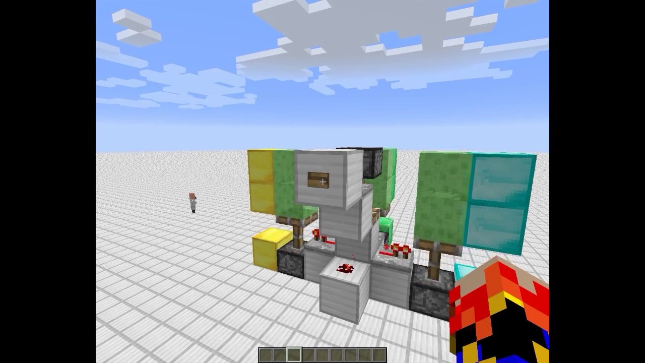 Duplicateur de blocs dans Minecraft (pour la version 1.8 !)