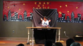 Elsa England Talent Show - Funny Dance by Druhinh & Satvik