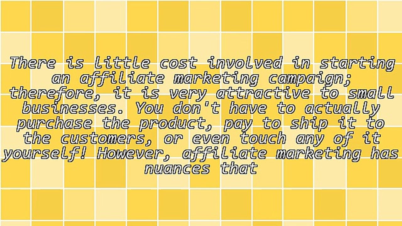 Can't Get Your Head Around Affiliate Marketing? Try These Ideas!