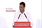 Pedro Sánchez se siente catalanista