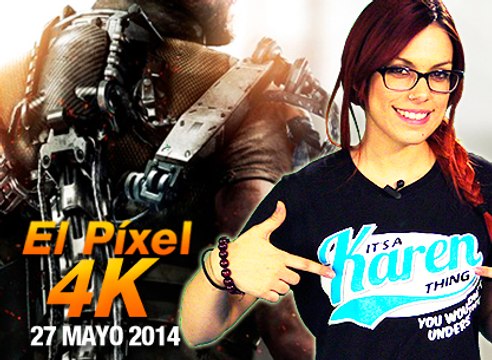 El Píxel 4K 1x36, Call of Duty: Advanced Warfare, imprime tus propias balas