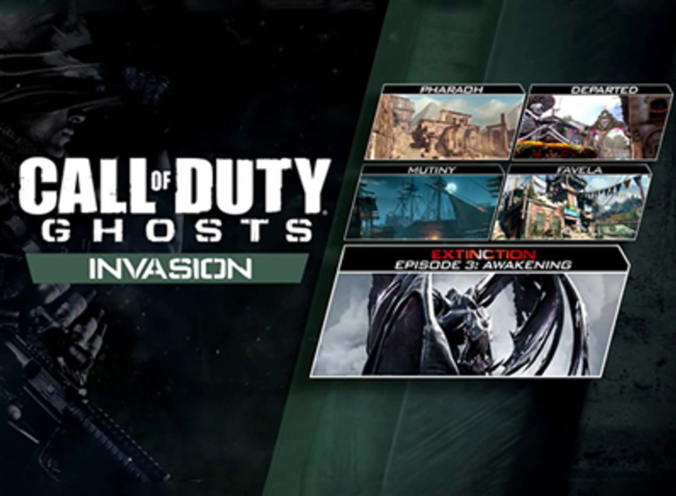 Call of Duty: Ghosts, Tráiler DLC Invasion