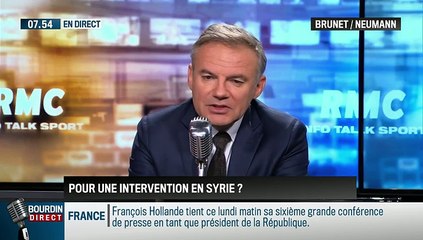 Brunet & Neumann: Armée française: Faut-il intervenir en Syrie ? - 07/09