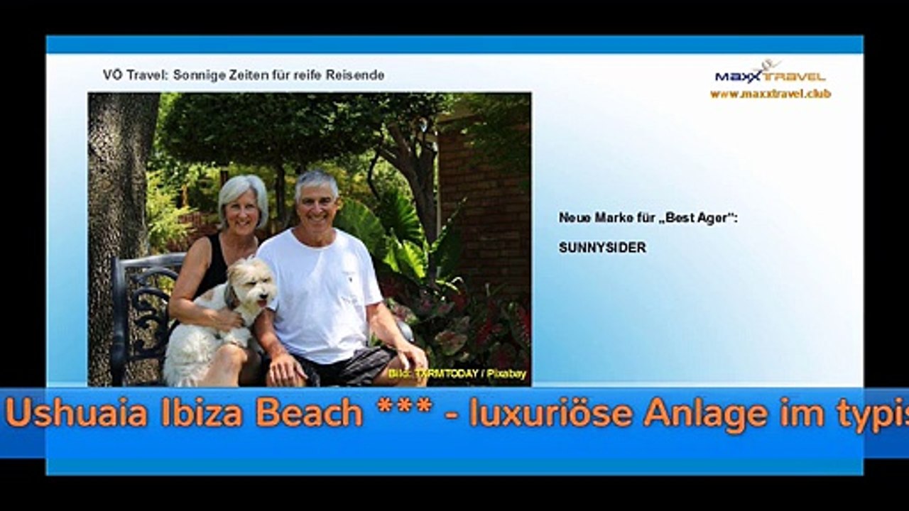 Reisenews, u. .a sonnige Zeiten für reife Reisende