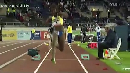 Khaddi Sagnia Triple Jump & dance