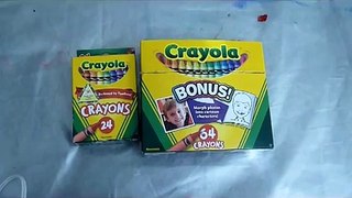 How To Paint With Crayons Using a Hot Glue Gun!