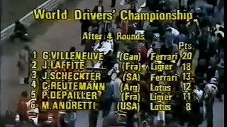 Formula 1 1979 Spanish Grand Prix Highlights