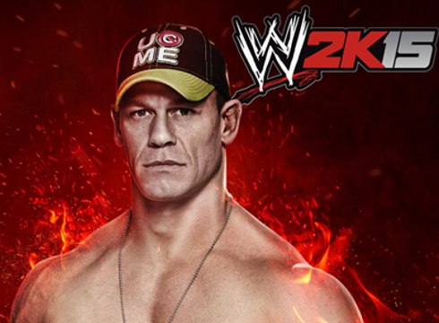 Un rocoso John Cena, portada de WWE 2K15