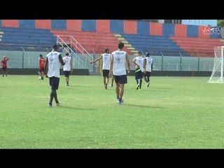 Verso #CagliariCrotone, la rifinitura degli squali