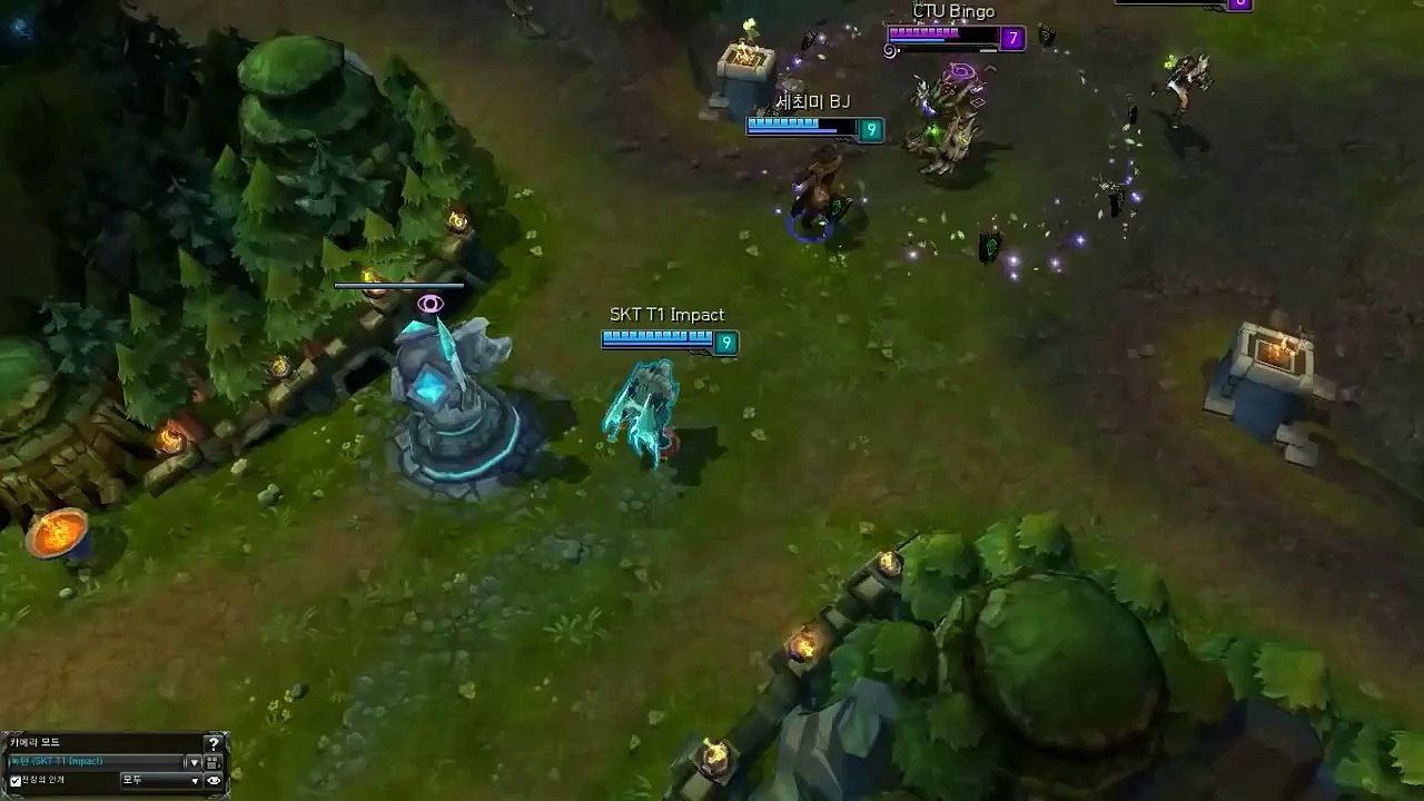 dodge play from skt t1 impact [LOL]