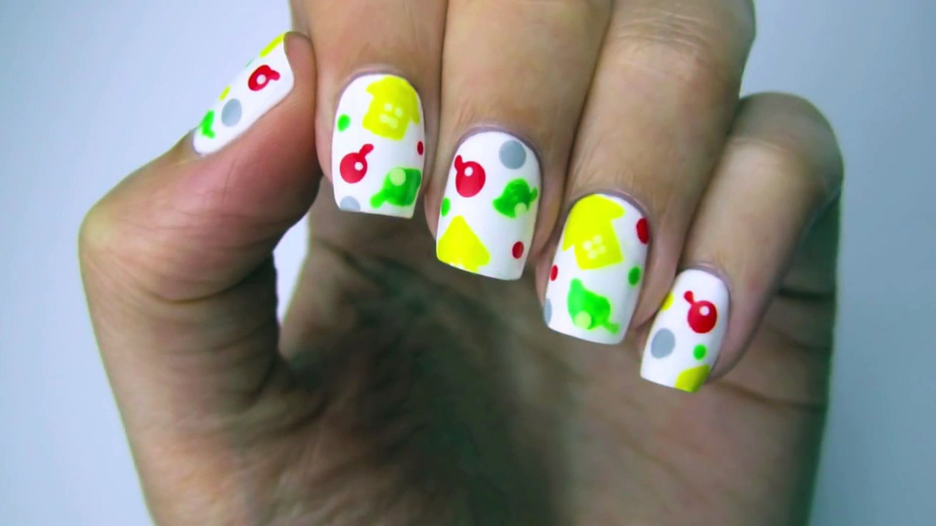 ⁣Animal Crossing Nails - Nerd Nail Series
