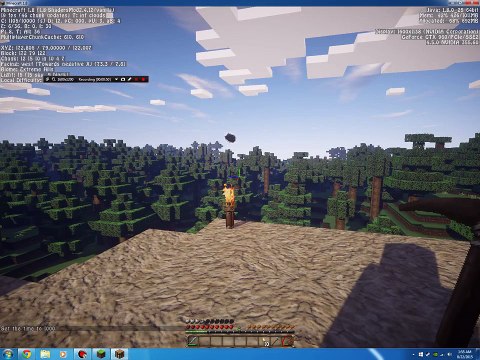 Minecraft shaders test on asus strix gtx 960