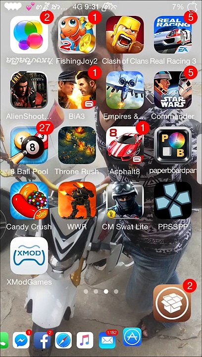 How To Change Battery Logo On IOS All Version 7 X X, 8 X X
