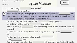 The Children Act by Ian McEwan. Part One (Fragment)