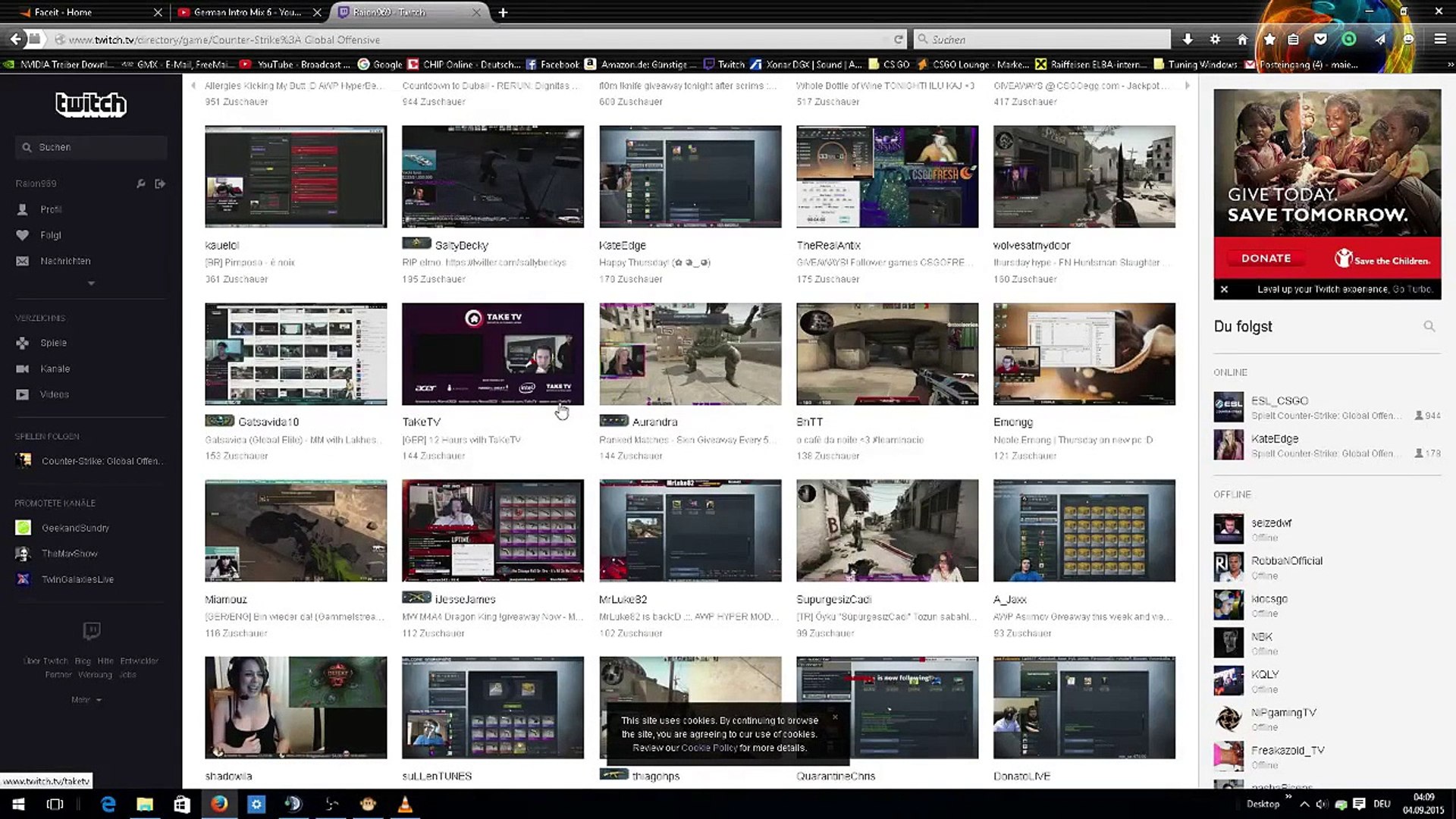 CS:GO Epic Stream Funny music  (Part 5)