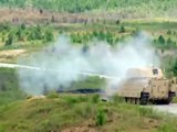 Benning TV - 30mm XM813 Turret Bradley Infantry Fighting Vehicle Demonstrator Live Firing [480p]