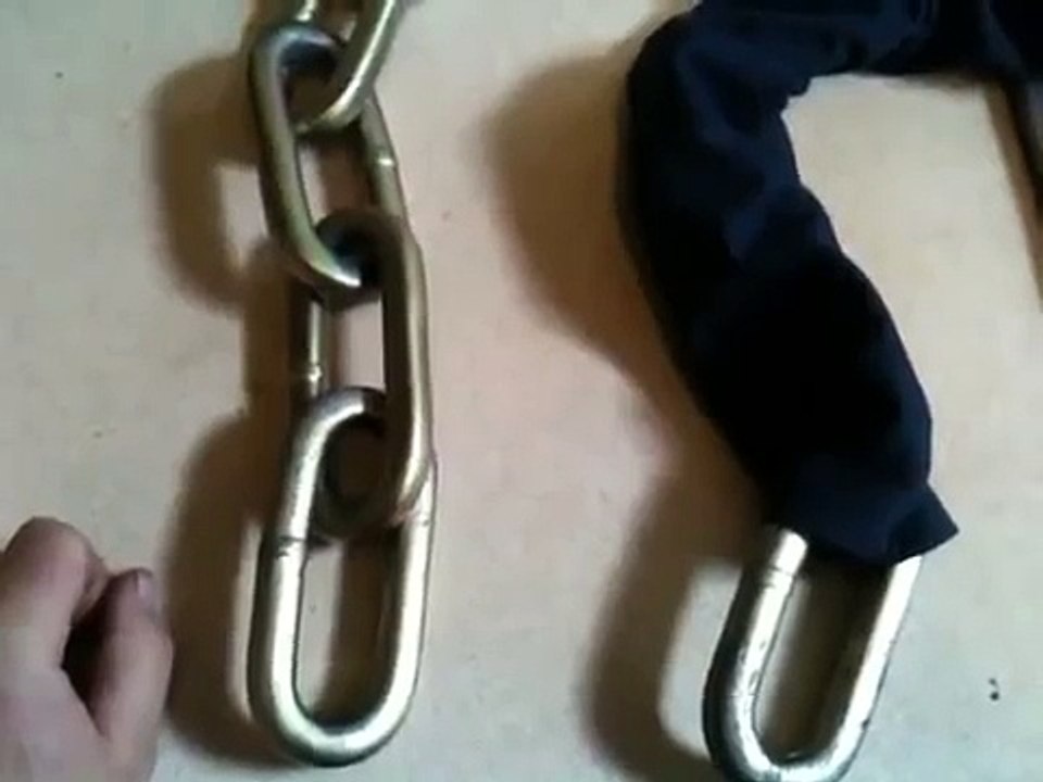 Locking and shortening an Almax chain