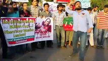 Chanting ISF Slogans