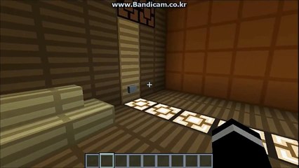 Minecraft piston 8X8 sand door