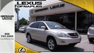 Used 2007 Lexus RX 350 Naples FL Fort-Myers, FL #X2195SA - SOLD